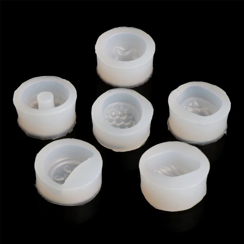 

6Pcs Silicone Fruit Pendant Mold Making Jewelry Pendant Resin Casting Mould Tool