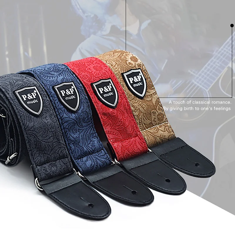 gitarre schulter gurt universal vintage einstellbar denim baumwolle gürtel für akustische elektrische bass gitarren bühne free global s