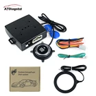 Автомобильная сигнализация, противоугонная система с защитой кнопки запуска авто, RFID, замка зажигания, система бесключевого доступа и запуска двигателя, иммобилайзер