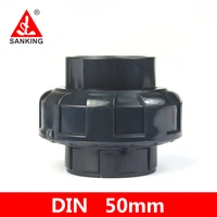 sanking pvc 50mm union pipe connector fish tank joint aquarium tank water pipe connector industrial water treatment pvc pipe