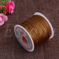 0 8mm nylon cord thread chinese knot macrame rattail bracelet braided string 45m cross stitch embroidery sewing thread