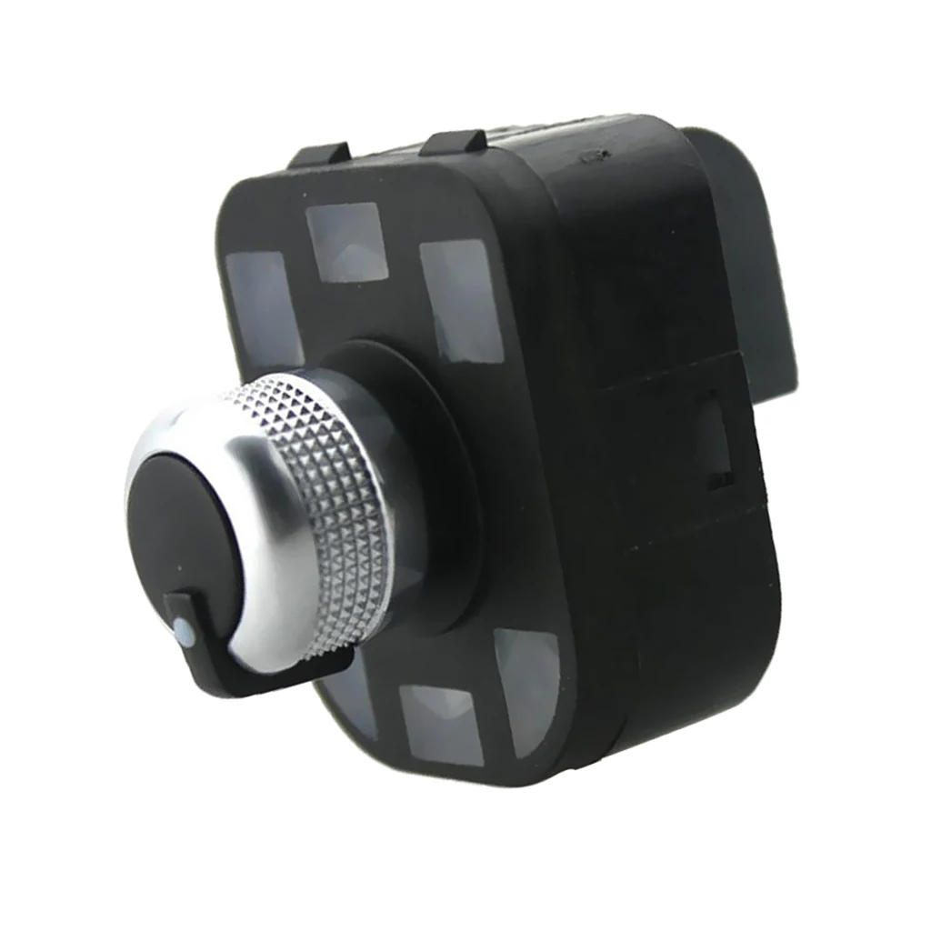 Хромированный зеркальный переключатель регулировки ручки для Audi A6 S6 RS6 A4 B6 B7 A2 A3 TT