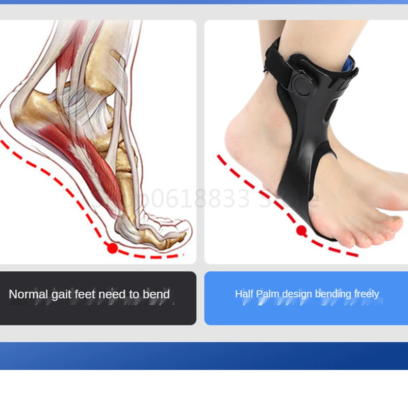 Drop Foot Brace Orthosis Ankle Support Adjustable drooping foot orthosis with inflatable airbag Hemiplegia Stroke Shoes Walking