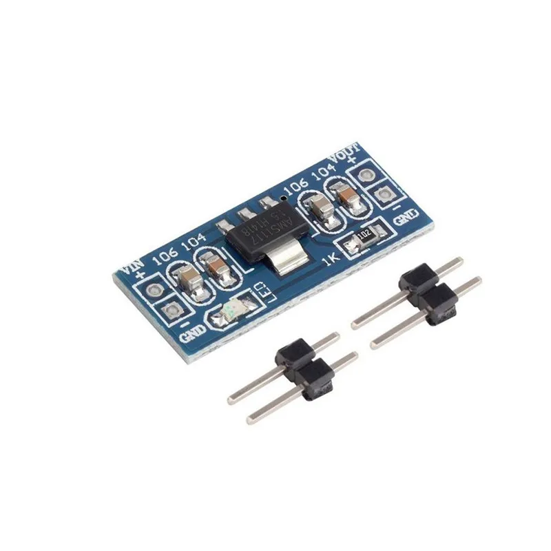 AMS1117 DC 6 0 V 12V to 5V 4 5 7V 3 блок питания|Детали и аксессуары для приборов| |