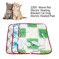 220v pet electric heating blanket cat electric heated pad anti scratch dog heating mat sleeping bed for autumn winter
