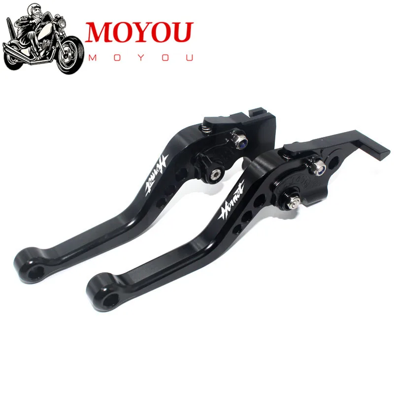 

For Honda Hornet hornet 1998-2003 2004 2005 2006 Motorcycle Accessories Aluminum CNC Short Brake Clutch Levers LOGO HORNET
