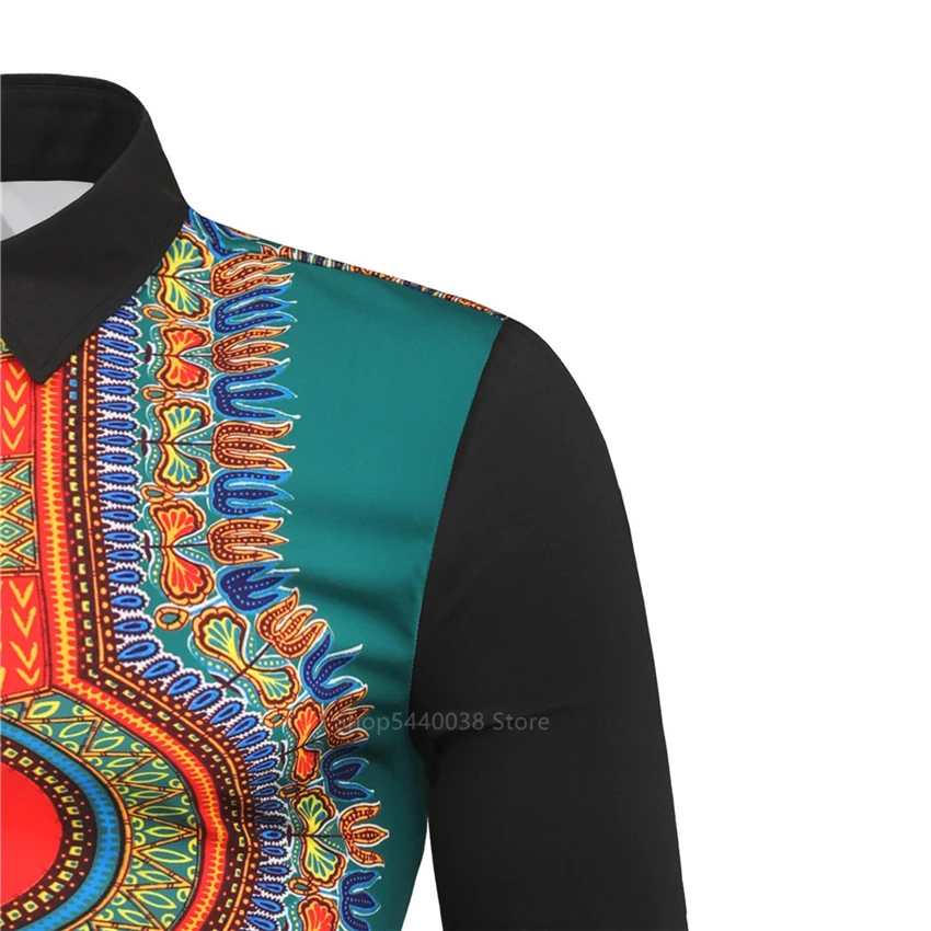 Африканская одежда новинка 2021 топ с принтом Дашики традиционное Африканское