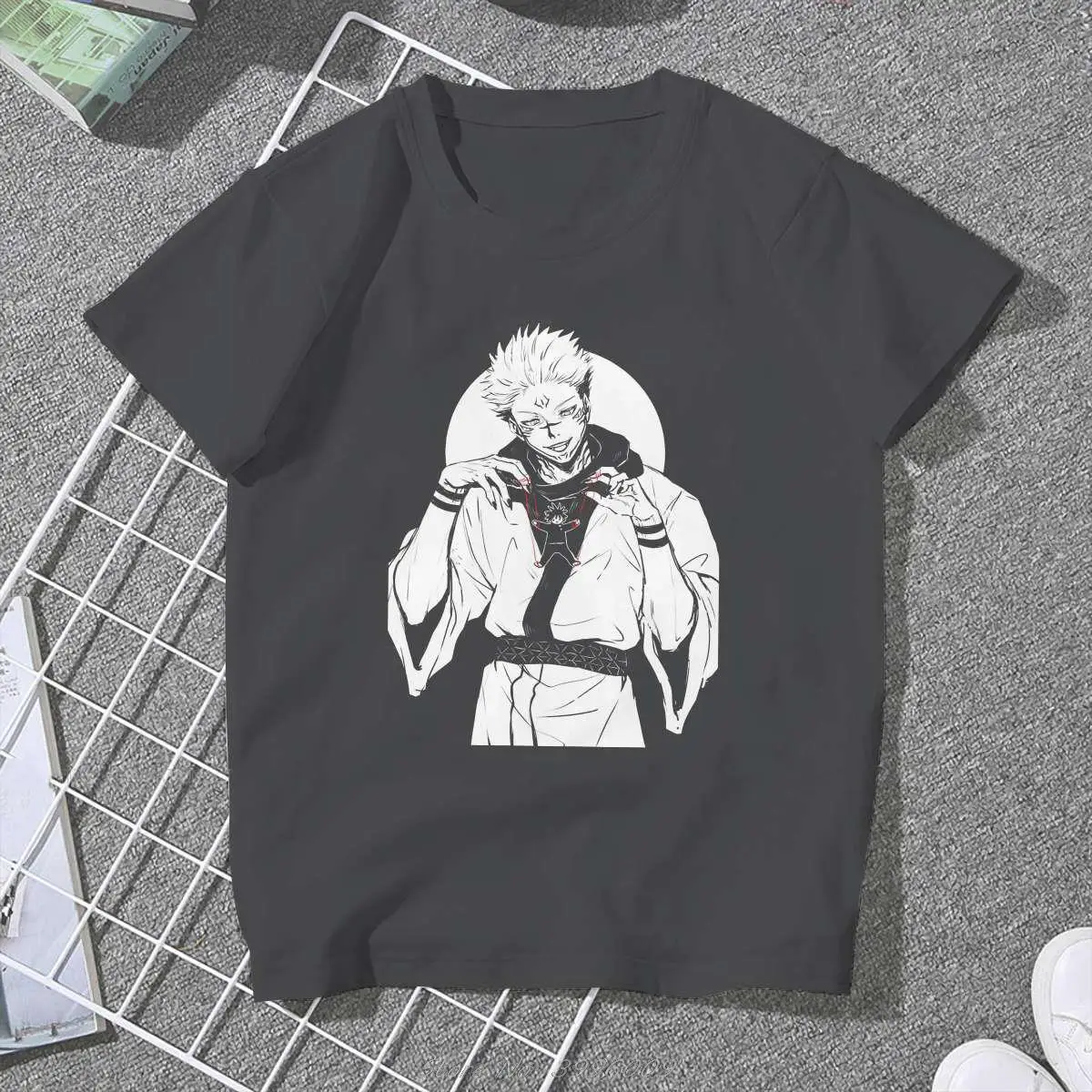 

Ryomen Sukuna, женская одежда премиум-класса, футболки с графическим изображением ююттсу-кайсена для мужчин, винтажные готические свободные топы,...