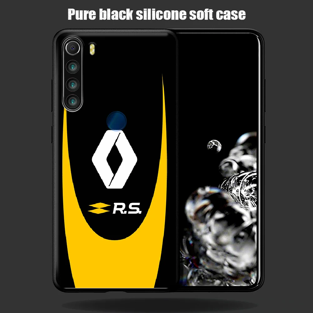 

Renault Logo Sport Car Phone Case Cover Hull For XIAOMI Redmi 7 7A 8 8A 9 9C Note 6 7 8 9 9S K20 Pro K30 black Cell Fashion