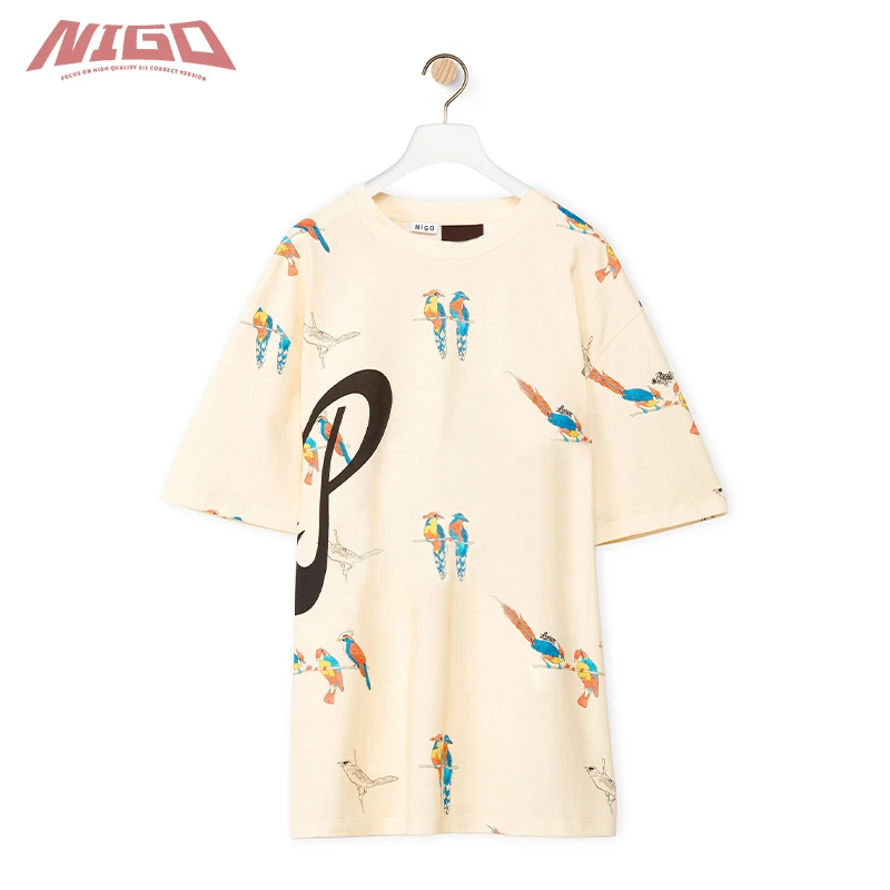 

NIGO 21ss Women's bird T-shirt Code@L14