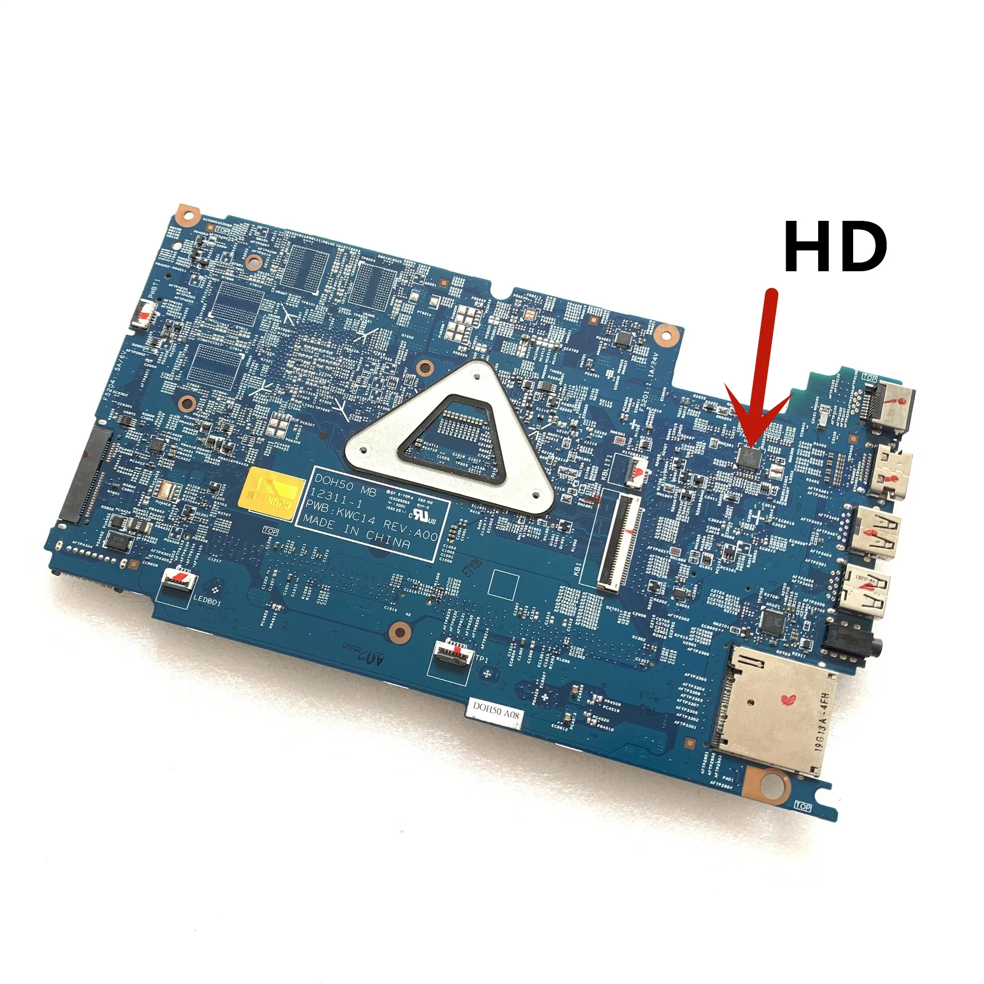KEFU T06GG для DELL INSPIRON 7537 материнская плата для ноутбука CN-0T06GG DOH50 12311-2 PWB: KJ7NX REV: A00 материнская плата I3-4010U ноутбука