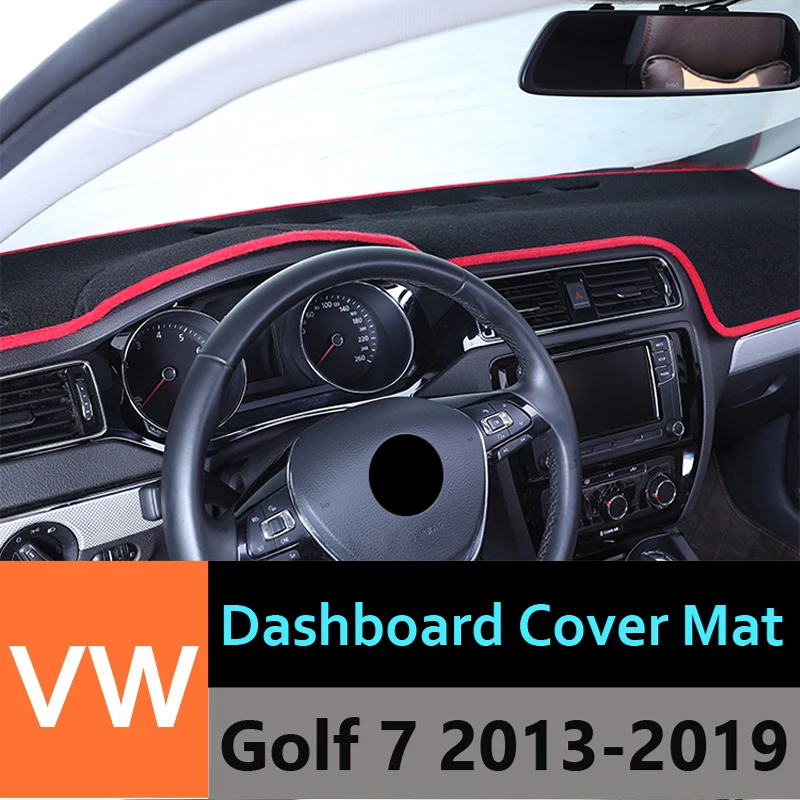Противоскользящий коврик для приборной панели VW Golf 7 MK7 2013 ~ 2019 защиты от солнца