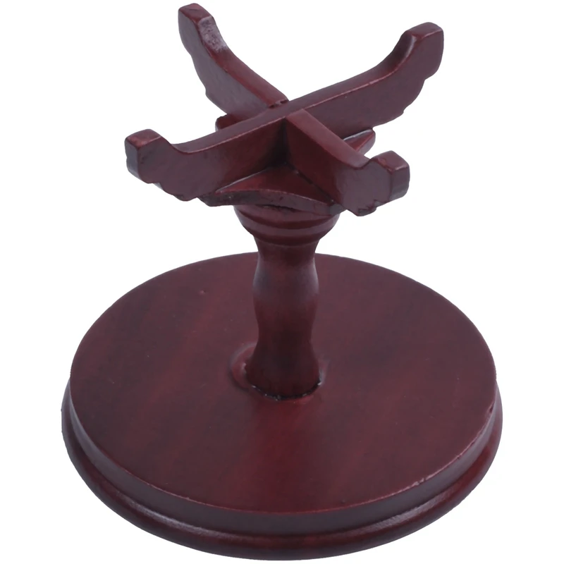 1/12 деревянная мебель для кукольного домика миниатюрный круглый стол| |