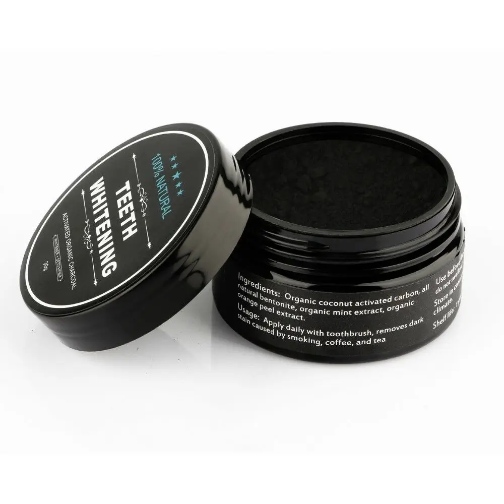 1 шт отбеливающий порошок для зубов бамбуковая зубная щетка уголь отбеливающая