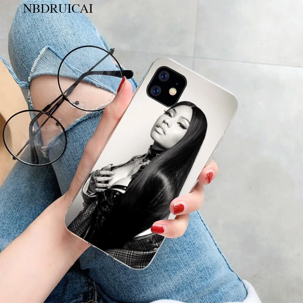 

NBDRUICAI Nicki Minaj Phone Case for iPhone 11 pro XS MAX 8 7 6 6S Plus X 5S SE XR case