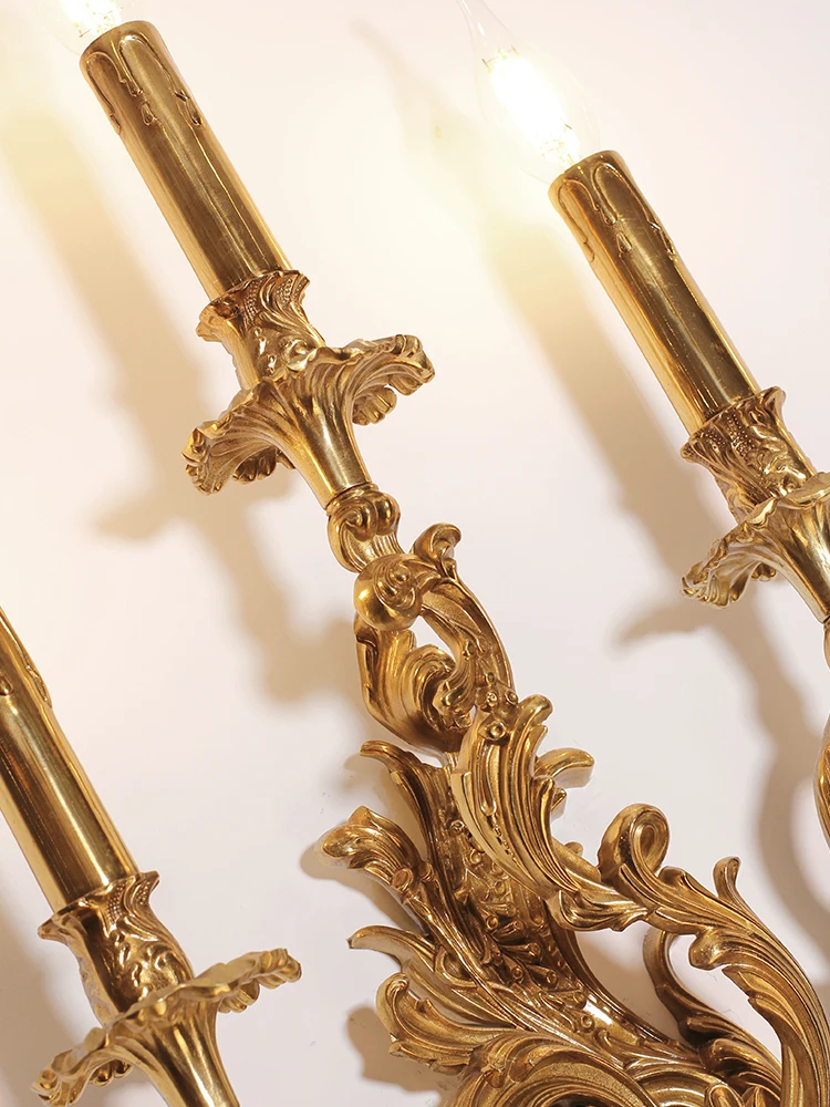 Лофт латунный настенный светильник Led подсвечники ing Крытый для гостиной