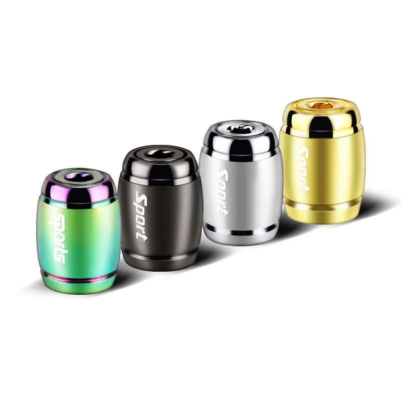 

ZZTZZ 4PCS Tire Valve Stem Caps Copper-Zinc Valve Stem Caps Anti-Theft Valve Caps for Car SUV Bike Motorcycle