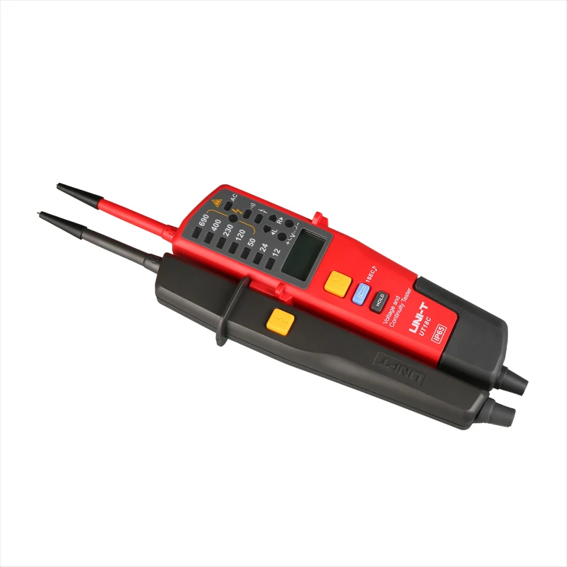 UNI T UT18D 0 ~ 690 В AC DC тест напряжения er и на непрерывность ЖК дисплей Автоматический