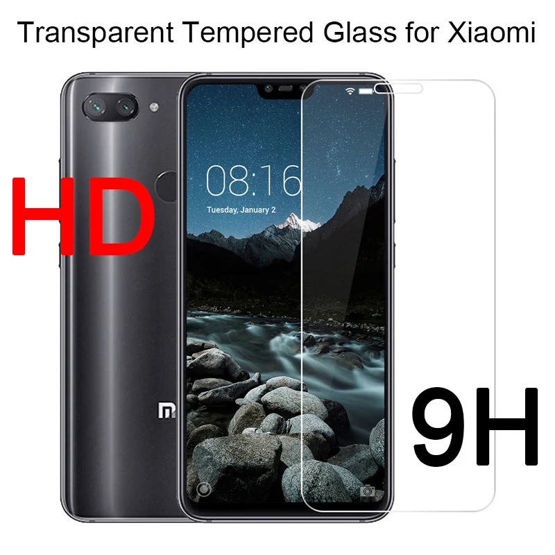 2 шт. 9H твердая закаленная Передняя пленка Защита экрана для Xiaomi Mi Mix 3 2S закаленное