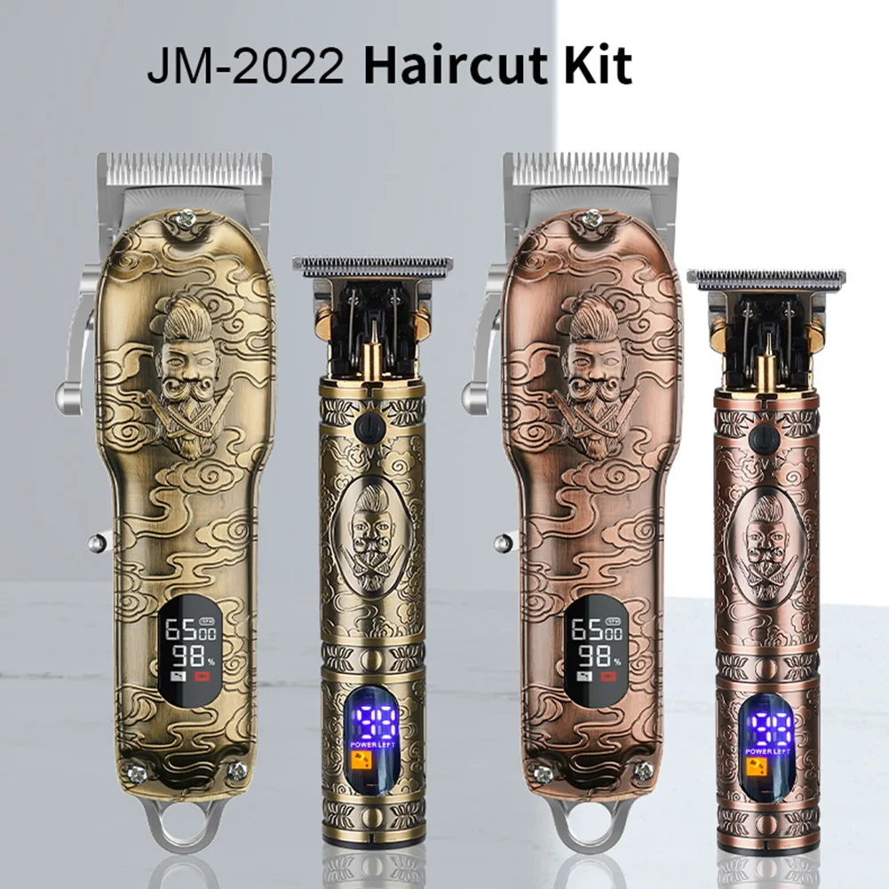 

Professional Men's Electric Hair Clipper Set Hair Beard Trimmer Shaver USB Cordless Hair Cutting Machine Hair Styling