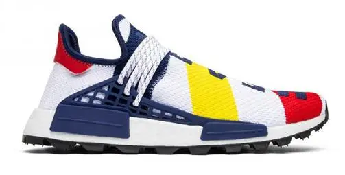 

2021 Hot Sale Running Shoes Human Race Pharrell WilliamsWhite Black Yellow Red Soul SUN CALM Womens Sneakers Size 36-47