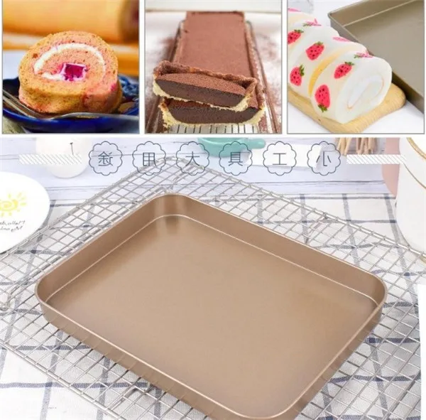 10 дюймовая шпилька прямоугольный формочка для торта хлеба жареной курицы лоток