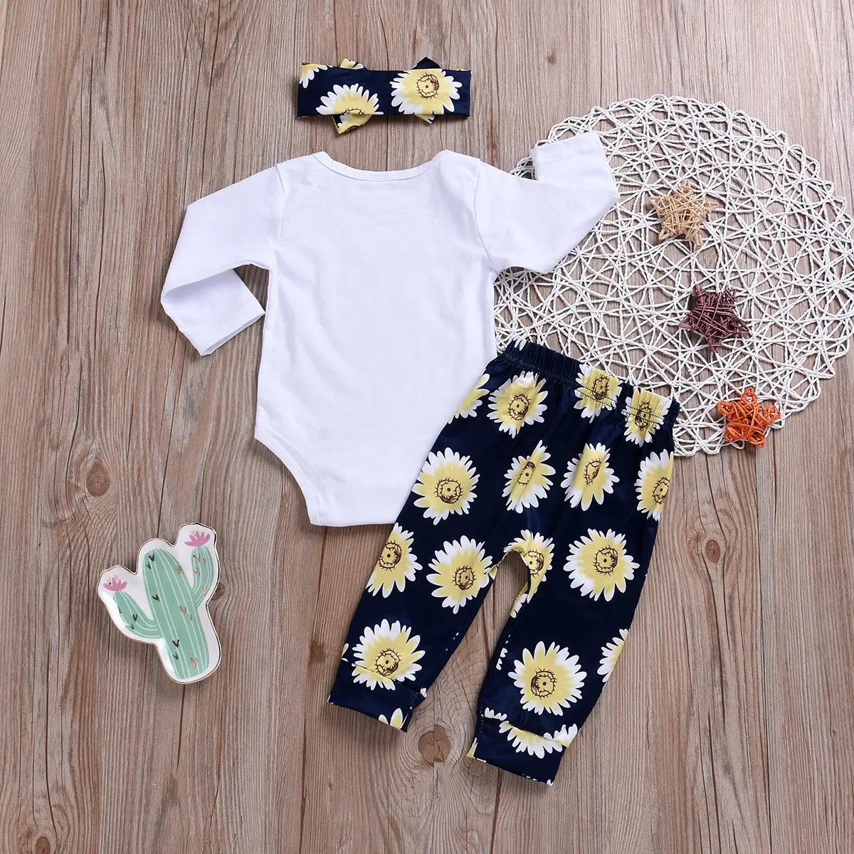 Новый брендовый От 0 до 2 лет хлопковый комбинезон с цветочным рисунком для