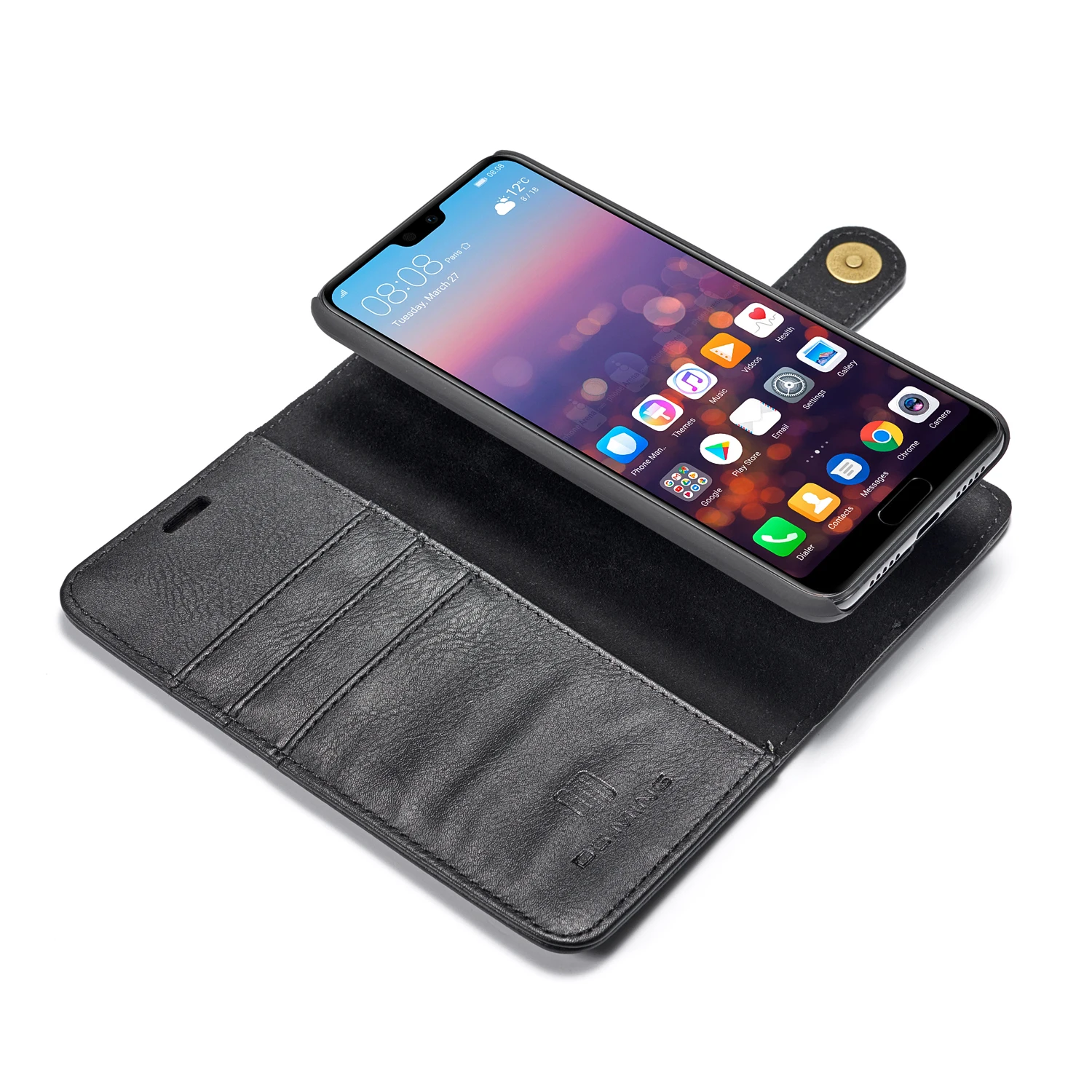 DG.MING для Huawei P20 P30 P40 Pro кожаный чехол телефона кошелек Магнитный Флип слот карт Mate 30