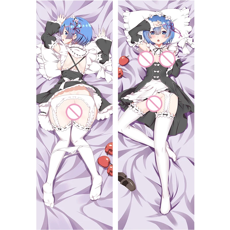 Японское аниме Re:Zero kara Hajimeru Isekai Seikatsu Rem Ram обнимающая наволочка Прямая поставка