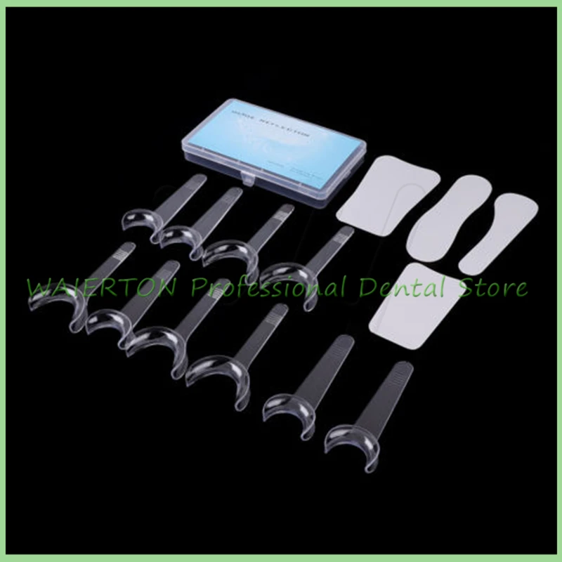 

4pcs Dental photography Mirror +10pcs Retractor Cheek Lip Mouth Opener