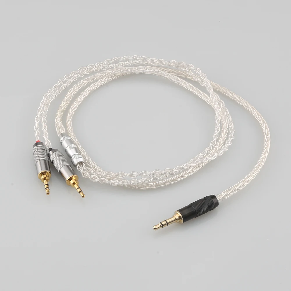 

Cable with 3.5mm Stereo Plug to Dual 2.5mm Male Compatible With Hifiman HE400S, HE-400I, HE-400i Dual 2.5mm Version, HE560