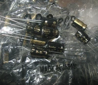 10pcs new elna roa cerafine 25v33uf 8x11 5mm 33uf25v audio electrolytic capacitor 33uf 25v black gold 25v 33uf