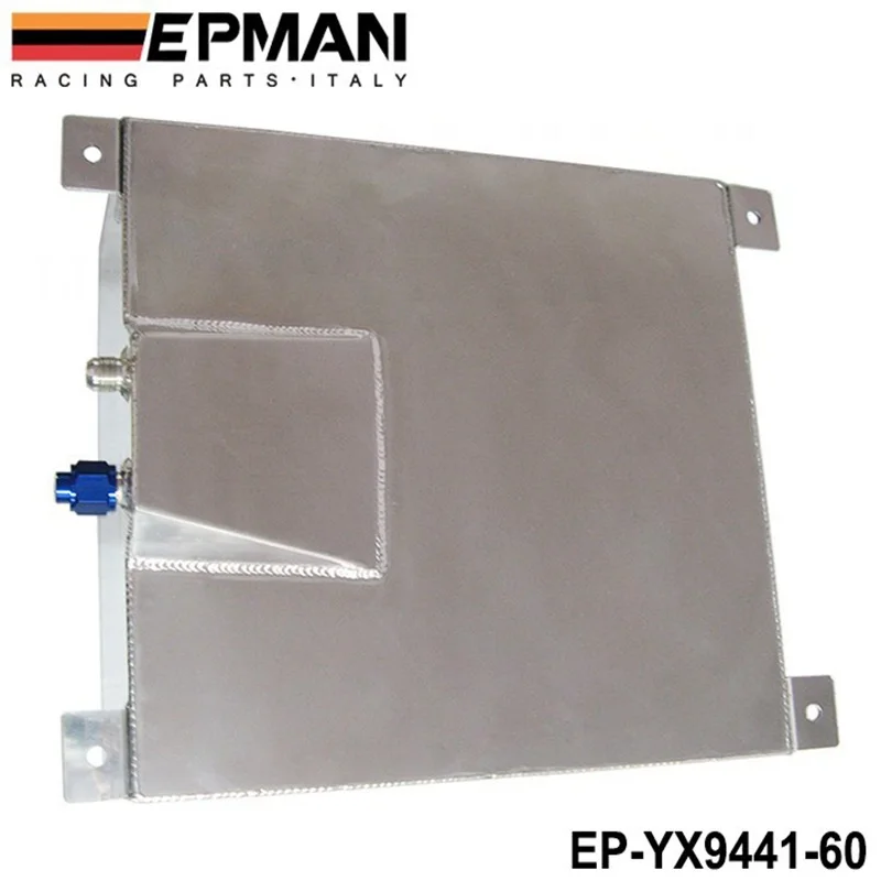 60л полированный алюминиевый гоночный/дрейф/уличный топливный бак + уровень