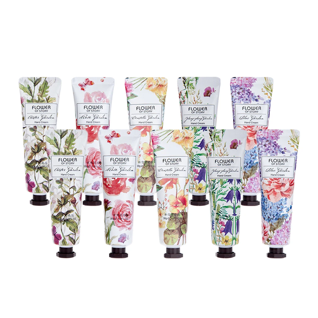 

10 Lot Of Natural Vegetable Moisturizing Hand Cream For The