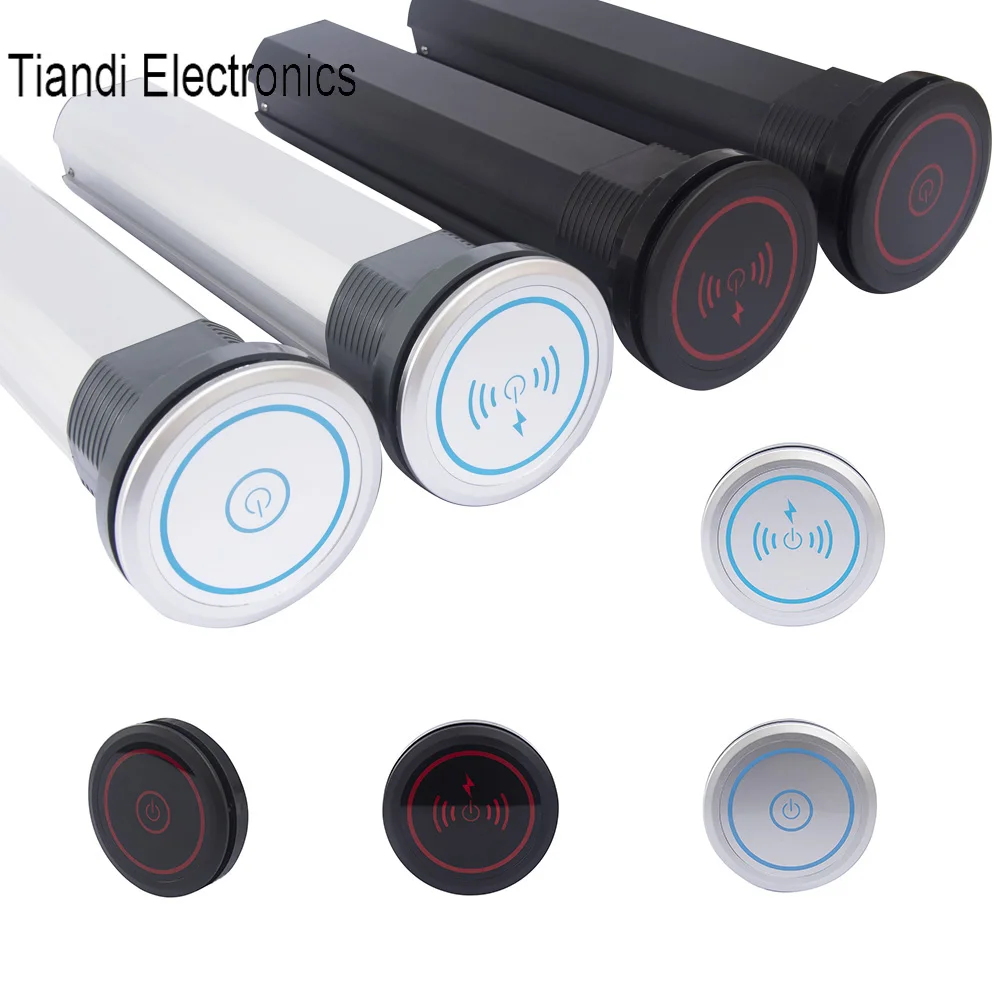 USB-розетка с беспроводной зарядкой для дома и офиса переходник вилкой Стандарта