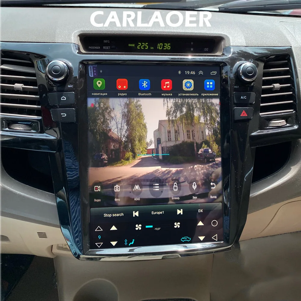 For Toyota Fortuner Hilux 2007 2008 2012 2014 2015 Car Radio Android Multimedia Video Player GPS IPS HD 2din Tesla style | Автомобили и
