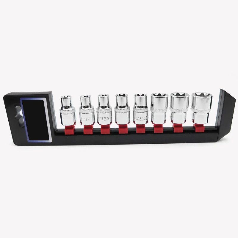 Hangable 8 шт. 1/2 дюймов Torx звездообразное гнездо набор E Тип E10 E11 E12 E14 E16 E20 E22 E24Hand