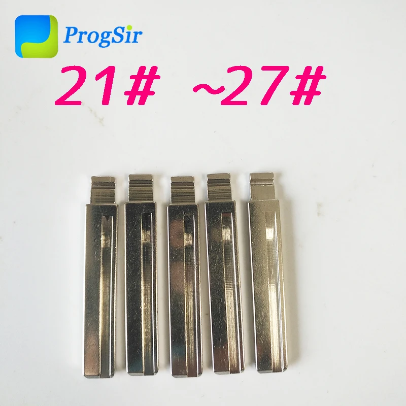 21 #22 #23 #24 #25 #26 #27 # необработанное пустое лезвие для дистанционного ключа KD VVDI 10