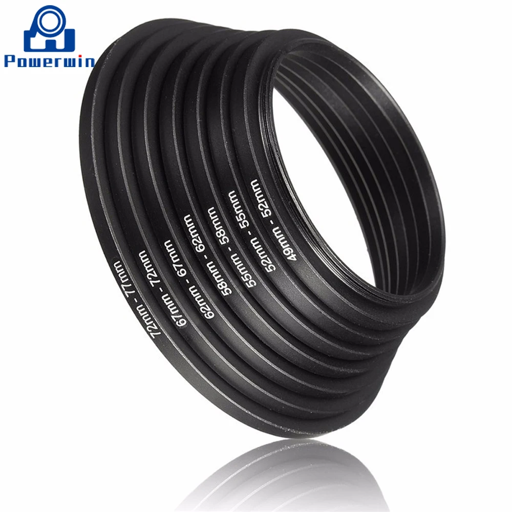 Фильтр для объектива Powerwin повышающие кольца универсальный адаптер фильтра 49 52 55