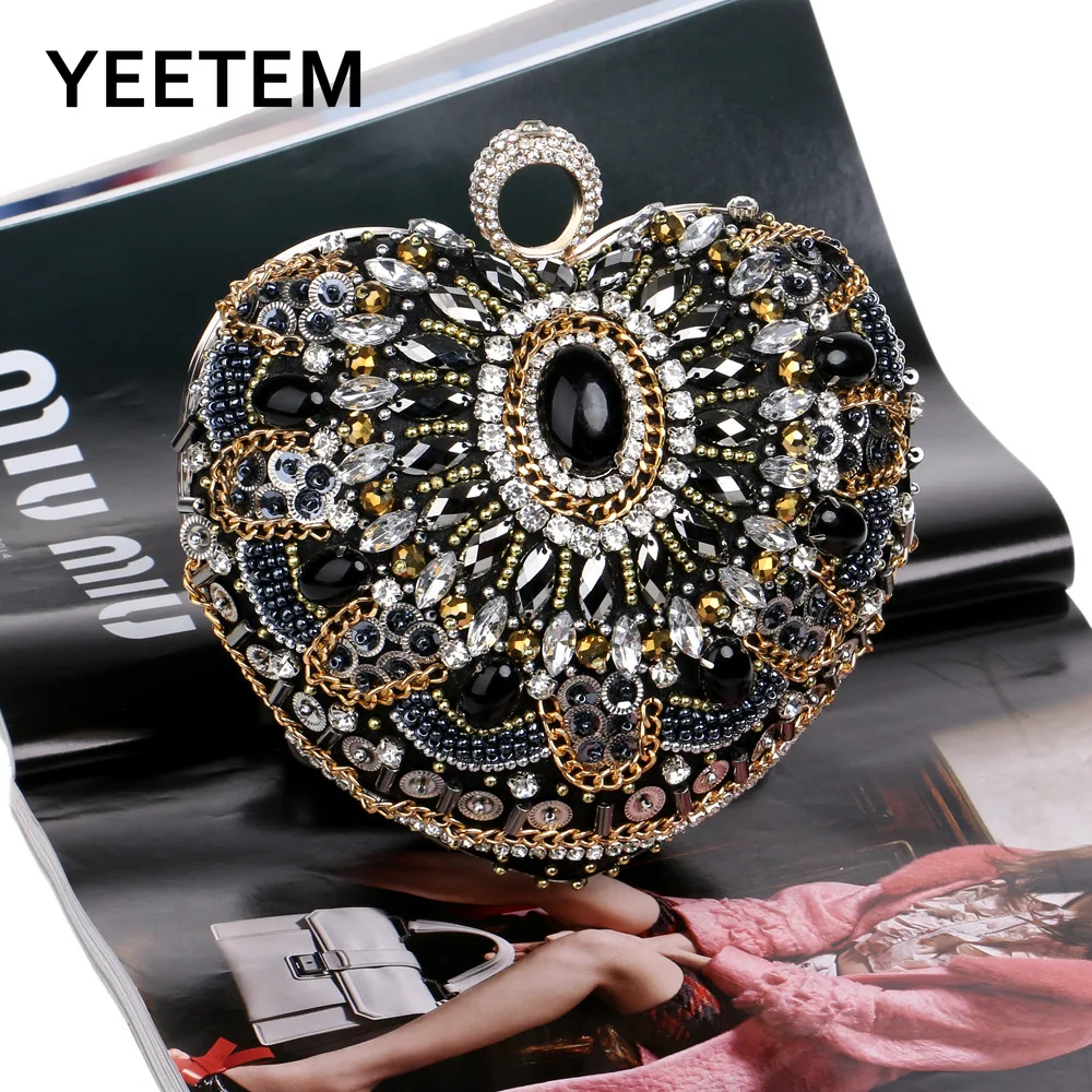 

Pearl Embroidery Handbag Ladies Luxury Design Banquet Bag Evening Dress Dinner Bag Women Bags Lipstick Bag Fashionable Purses