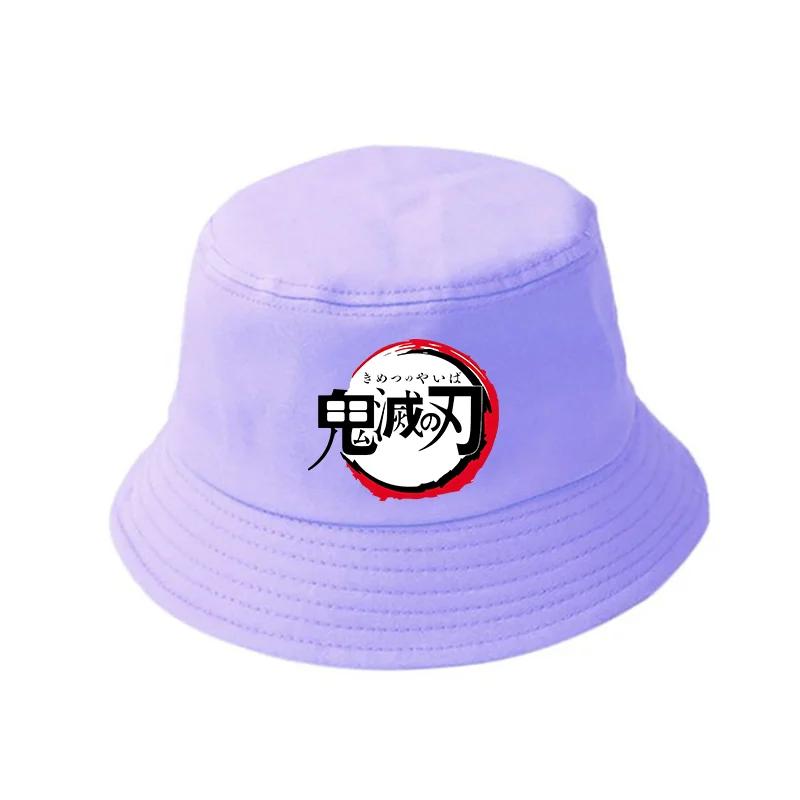 

Japanese Anime Summer Hats for Unisex Harajuku Hip Hop Kawaii Cartoon Uzumaki Bucket Hats Fisherman Hat