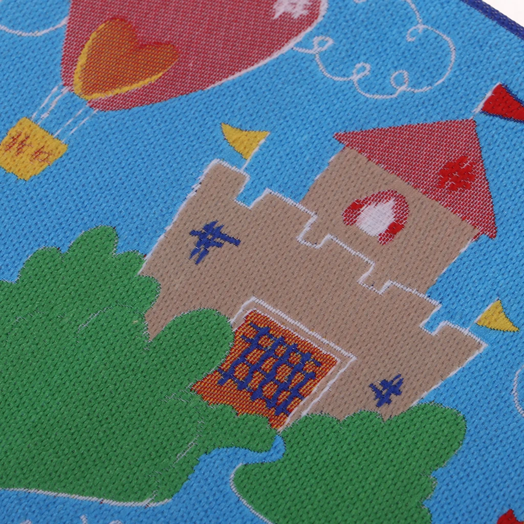 Ковер для кукольного дома Голубой замок мечты 1/12|Игрушечная мебель| |