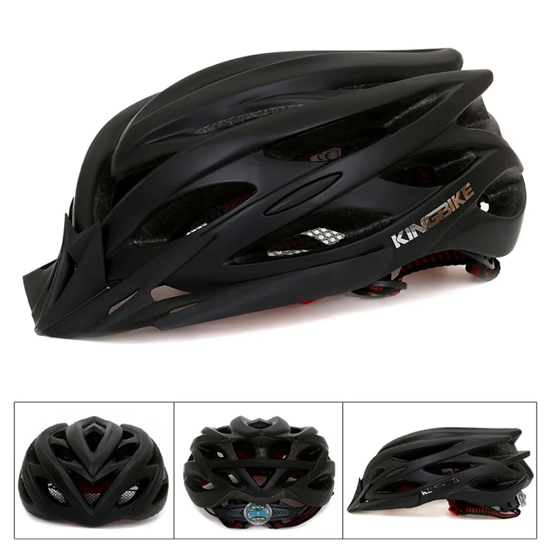 KINGBIKE шлем для шоссейного велосипеда MTB велосипедный шлем для мужчин и женщин ультралегкий в форме со съемным козырьком для активного отдыха