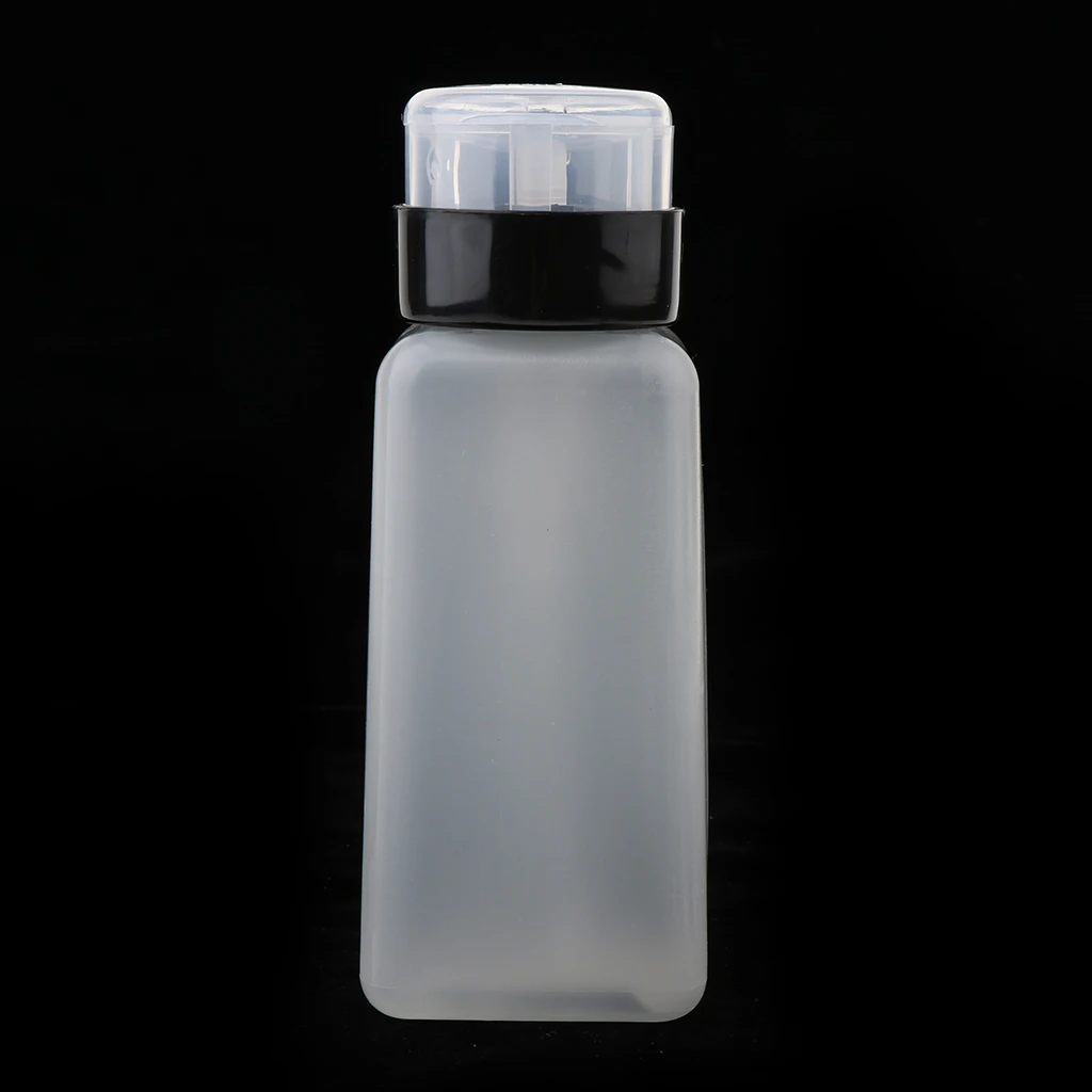 

250ml Makeup&Nail Art Tips Cleaning Empty Dispenser Manicure Acrylic Remover Pump Container Bottle