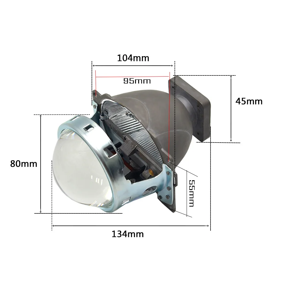 Комплект ксеноновых фар Koito Q5 HD 3 0 55 Вт линзы проектора Bi Xenon дюйма с быстрым