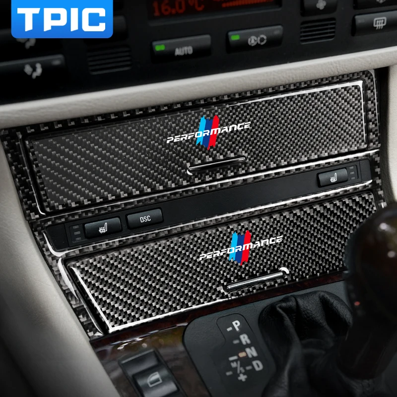 TPIC наклейки на раму из углеродного волокна для BMW E46 1998 2004 3 серии внутренние