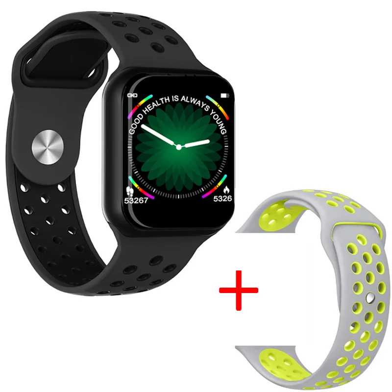 new F8 Smartwatch IP67 Waterproof Heart Rate Blood Pressure Women Men Sport Smart Watch S226 Smart Bracelet For Android IOS - Color: F8 18