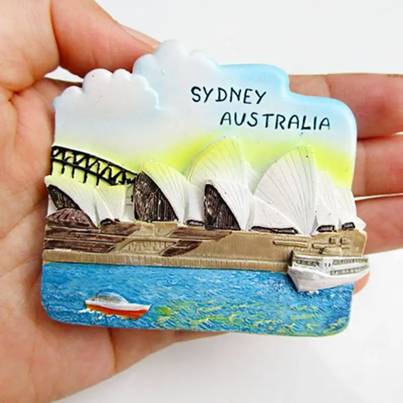 2020 новые 3D магниты на холодильник магнитные наклейки по всему миру башня Лондон