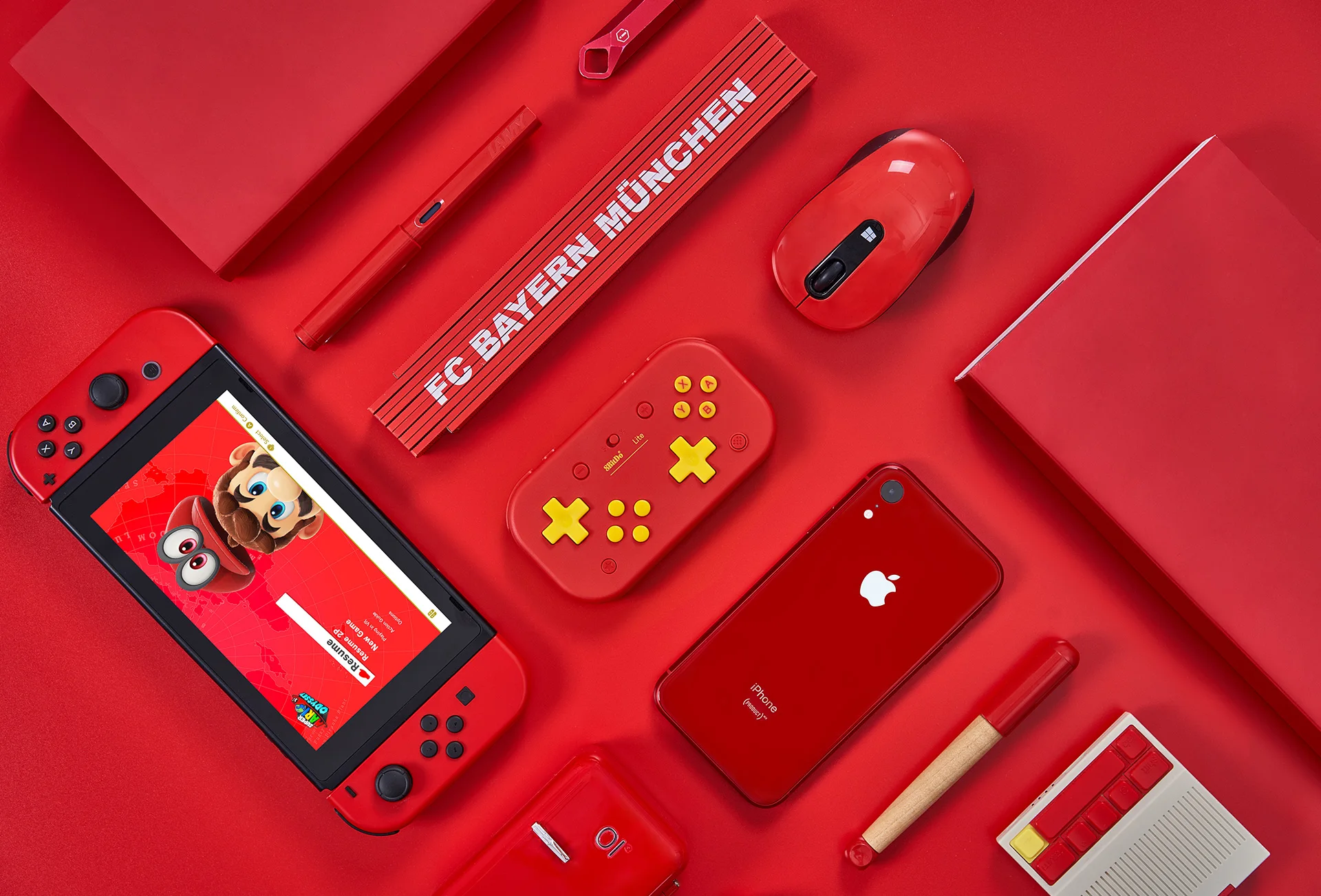 8Bitdo Lite Bluetooth геймпад для nintendo Switch Lite, nintendo Switch и Windows limited edition China Red Edition
