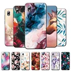 Чехол-бампер для ZTE Blade L8, 5,5 дюйма, мягкий силиконовый чехол из ТПУ для ZTE Blade L8, чехол пейзаж с цветком, задняя крышка